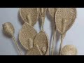 best out of waste ideas| jute craft| burlap tutorial|من برطمان بلاستيك وقطعه خيش والنتيجه تحفه