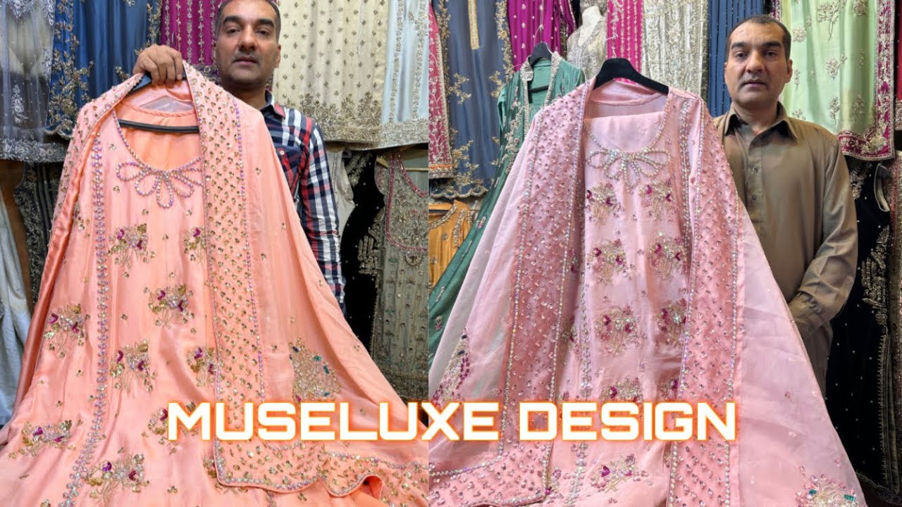 MUSELUXE ARTICLE | STONE AND SITARA WORK | LATEST ARTICLES | WAHEED ZARI HOUSE //