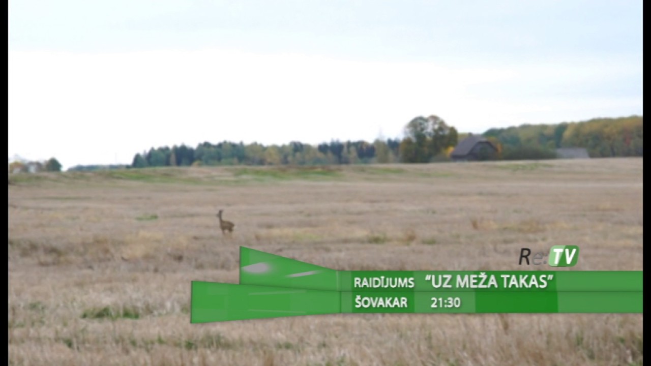 Raidījums "Uz meža takas" 01.11.2016