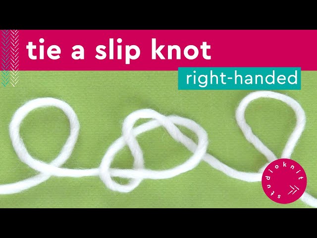 fuzzy knot 「Beginning of knot」 DVD How to Tie a Knot Ready for Sewing - YouTube
