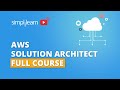 Aws solution architect training 2021  aws solution architect full course  simplilearn