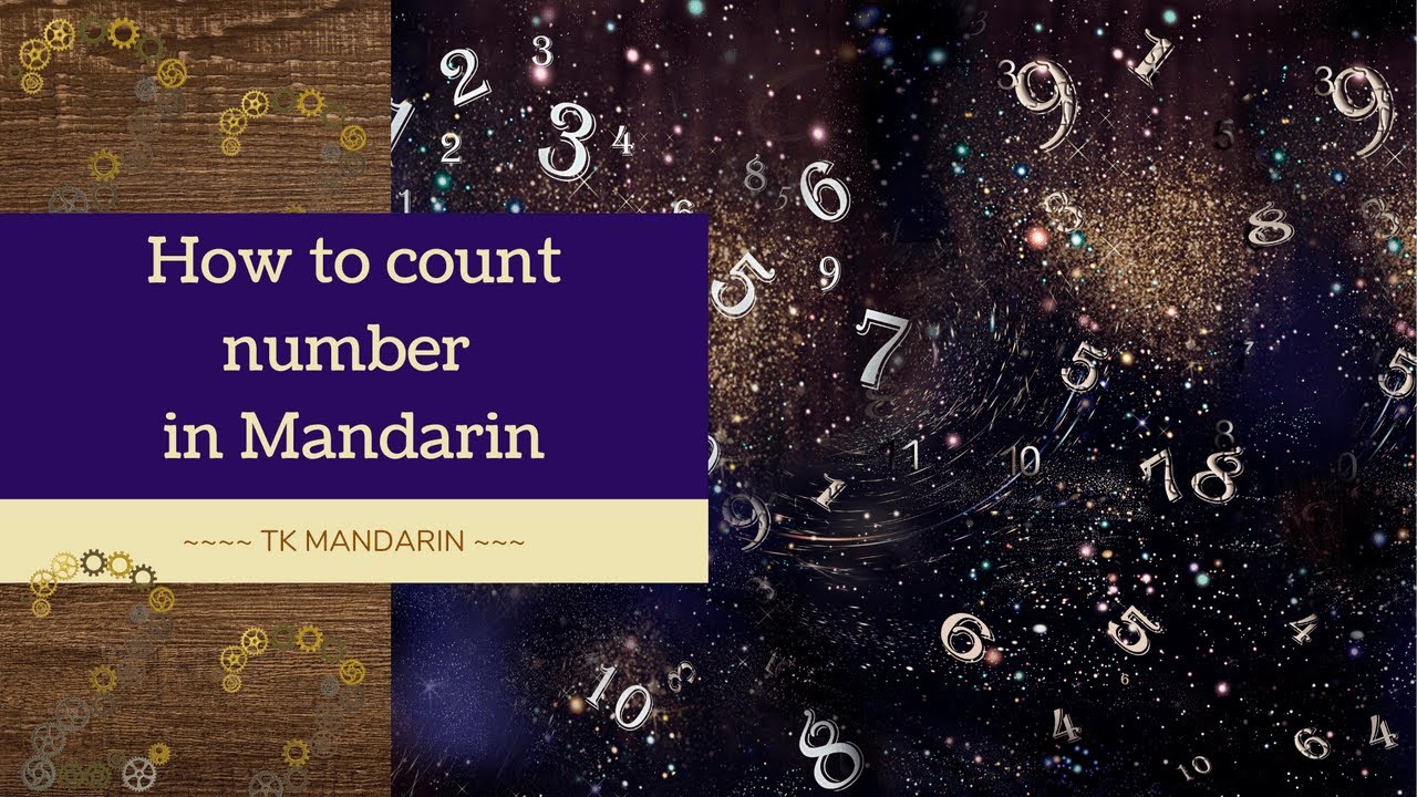 Vlog  1 - TK Mandarin - How to count number from 0 to 10 in Mandarin