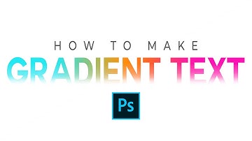 How To Make Gradient Text In Photoshop (The Easy Way)