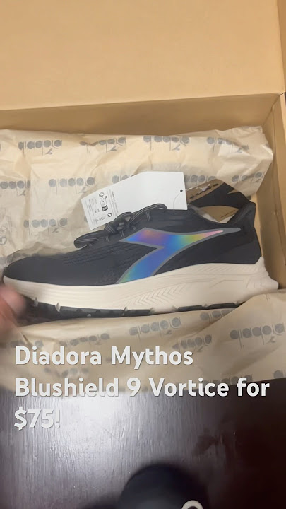 Diadora Mythos Blushield 9 Vortice #newshoes #runningshoes