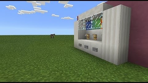 Minecraft|How to make a Slushie Machine