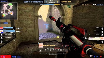 CS:GO|Eco Round 1v4 Cobblestone Clutch|