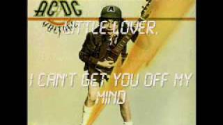 Video thumbnail of "AC/DC - Little Lover Lyrics"