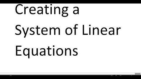 FM 10 7.1 Systems of Linear Equations Lesson (2019)