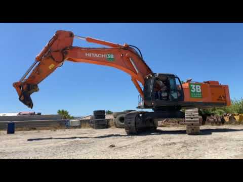 Used Tracked Excavator 2016 Hitachi ZX870-5G | equippo.com