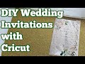 How to Make Wedding Invitations Using Cricut Maker