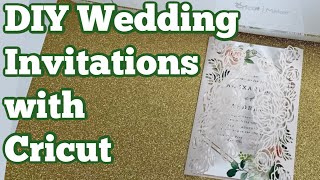 How to Make Wedding Invitations Using Cricut Maker