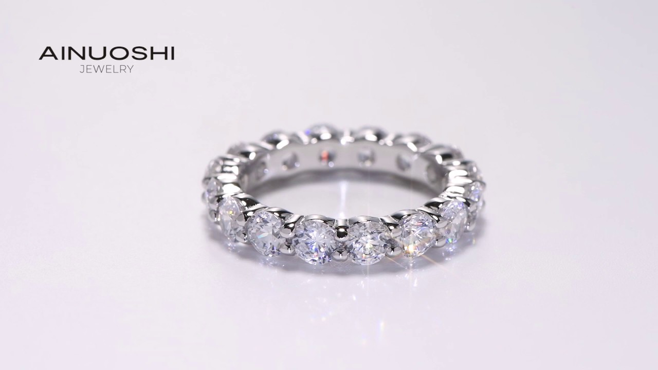 Round Cut Eternity Ring