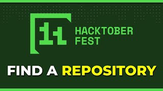 How to Find a Hacktoberfest Repository