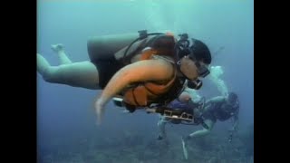 Disabled Woman Scuba Diving 1990