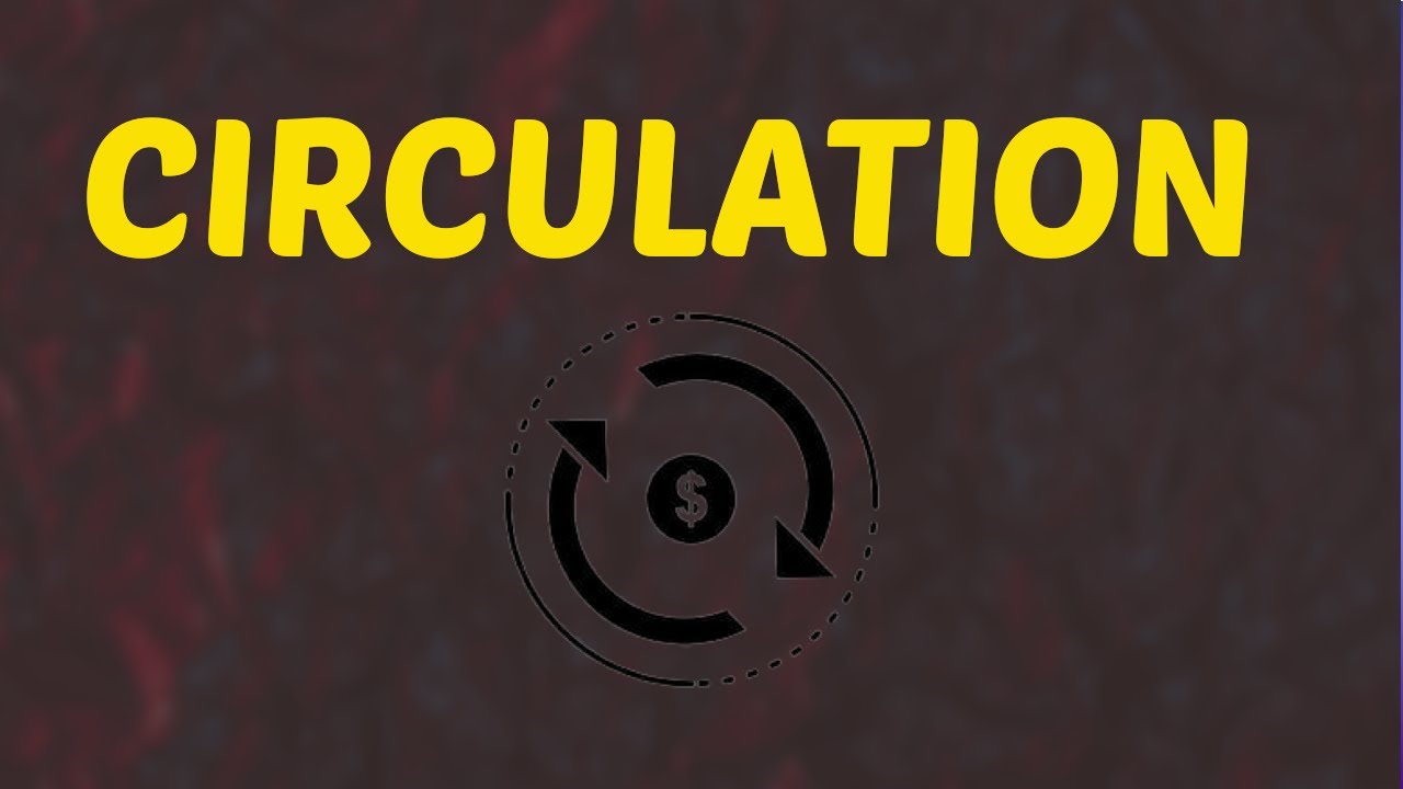 What Does CIRCULATION Means Meanings And Definitions With Example In What Does CIRCULATION Means Meanings And Definitions With Example In