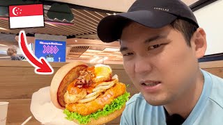 I Try Singapore's Viral National Day Burger (honest thoughts)