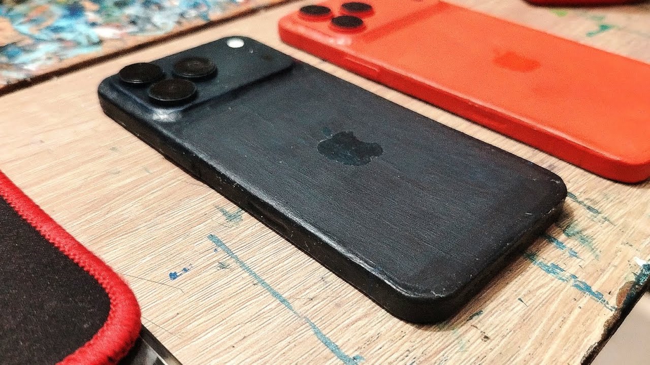 Como Hacer un iPhone 17 Pro de Cartón Tutorial 💙