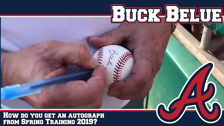 Buck Belue chats about getting autographs.