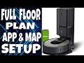 iRobot Roomba i6+ Robot Vacuum - FULL FLOOR Mapping - Step by Step How to setup MAP with APP i7+ i8+