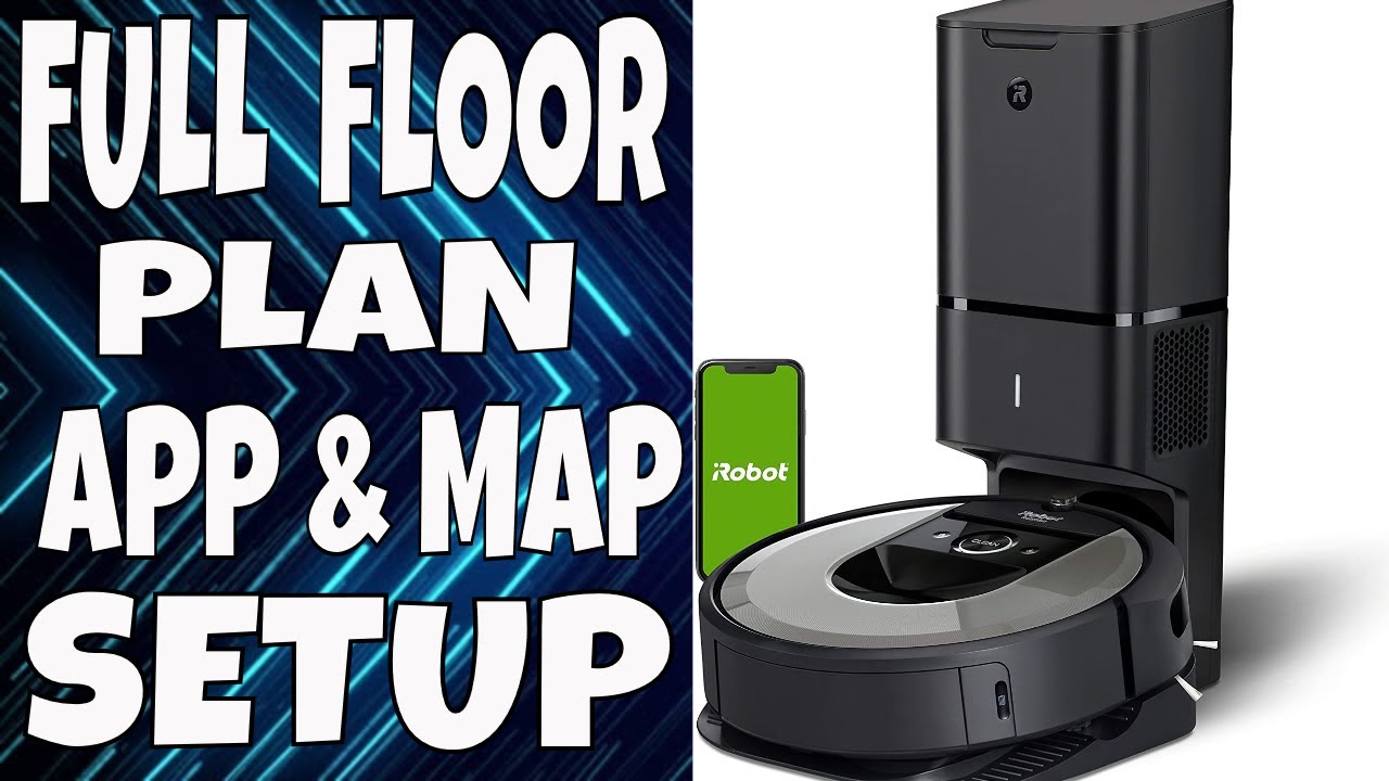 Slapper af Dempsey Bore iRobot Roomba i6+ Robot Vacuum - FULL FLOOR Mapping - Step by Step How to  setup MAP with APP i7+ i8+ - YouTube