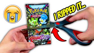 I JUST RIPPED THE RAREST POKEMON CARDS FROM SCARLET & VIOLET IN THIS CHALLENGE OPENING!