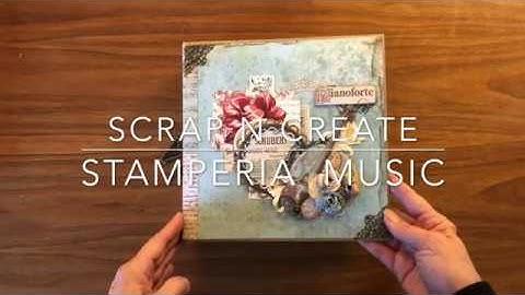 Stamperia Music Walk Thru