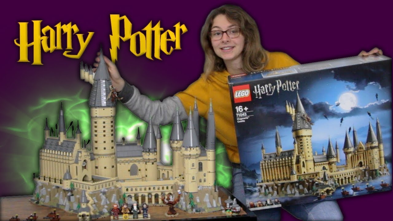 TIME LAPSE CONSTRUCTION du CHÂTEAU de POUDLARD en LEGO ( HARRY POTTER ) 