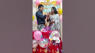 our 3 years marriage 💍❤anniversary celebration 🎉🎊 #youtubeshorts #love #pspradhan #anniversary