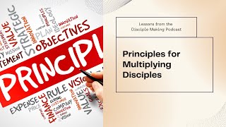 How To Multiply Disciples Effectively