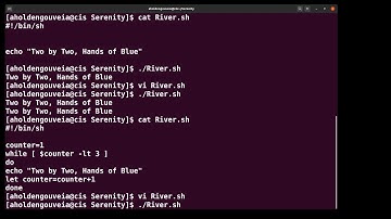 FAQ Shellscript Loops