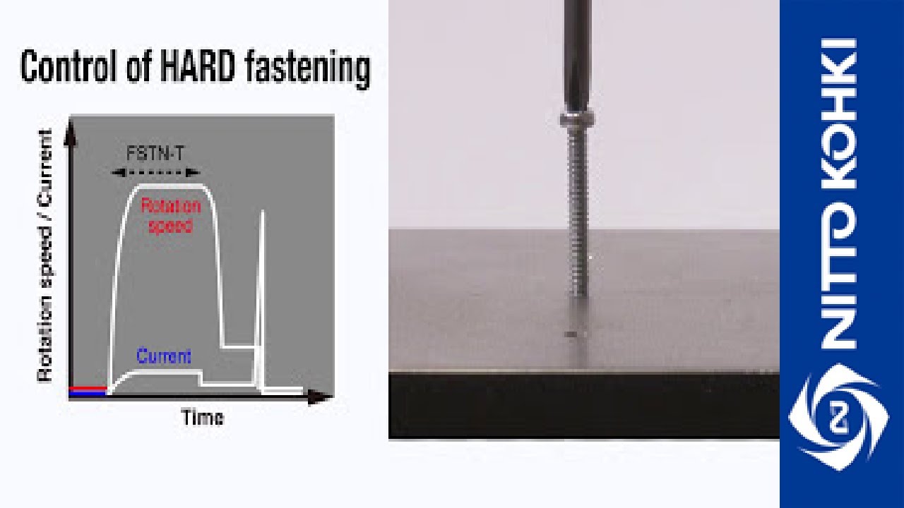 [NITTO KOHKI] Electric Screwdriver [Brushless C Series] Current Controlled #5. Hard Fastening