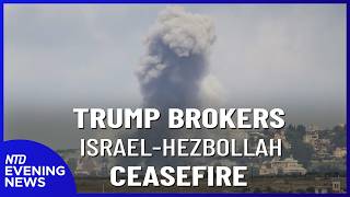 Trump Brokers Israel-Hezbollah Ceasefire; Congress Misses ICE Funding Deadline | NTD News (June 1)