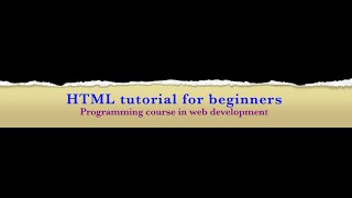 HTML tutorial for beginners (Text Formatting,  Episode_7)