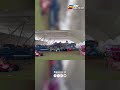 Ráfagas de viento arrastra brincolín en Centro de Convenciones de #torreón