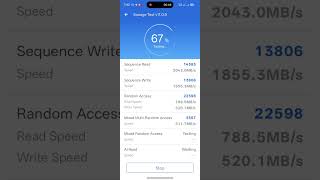Realme P4 X UFS 3.1 Storage Test #smartphone #antutuscore