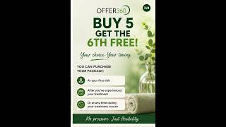Offer360 Buy 5 get the 6th free