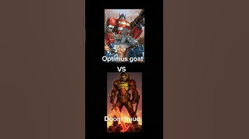Optimus Prime Vs Doom Slayer #transformers #doomslayer #edit #vs #shorts