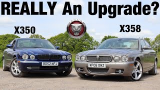 Jaguar XJ X350 vs X358 - Worthwhile Luxury Upgrade? (2003 4.2 V8 Sport & 2008 2.7 TDVi Road Test)