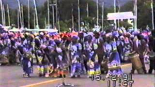 Kamuzu Banda crop inspection tour 1991