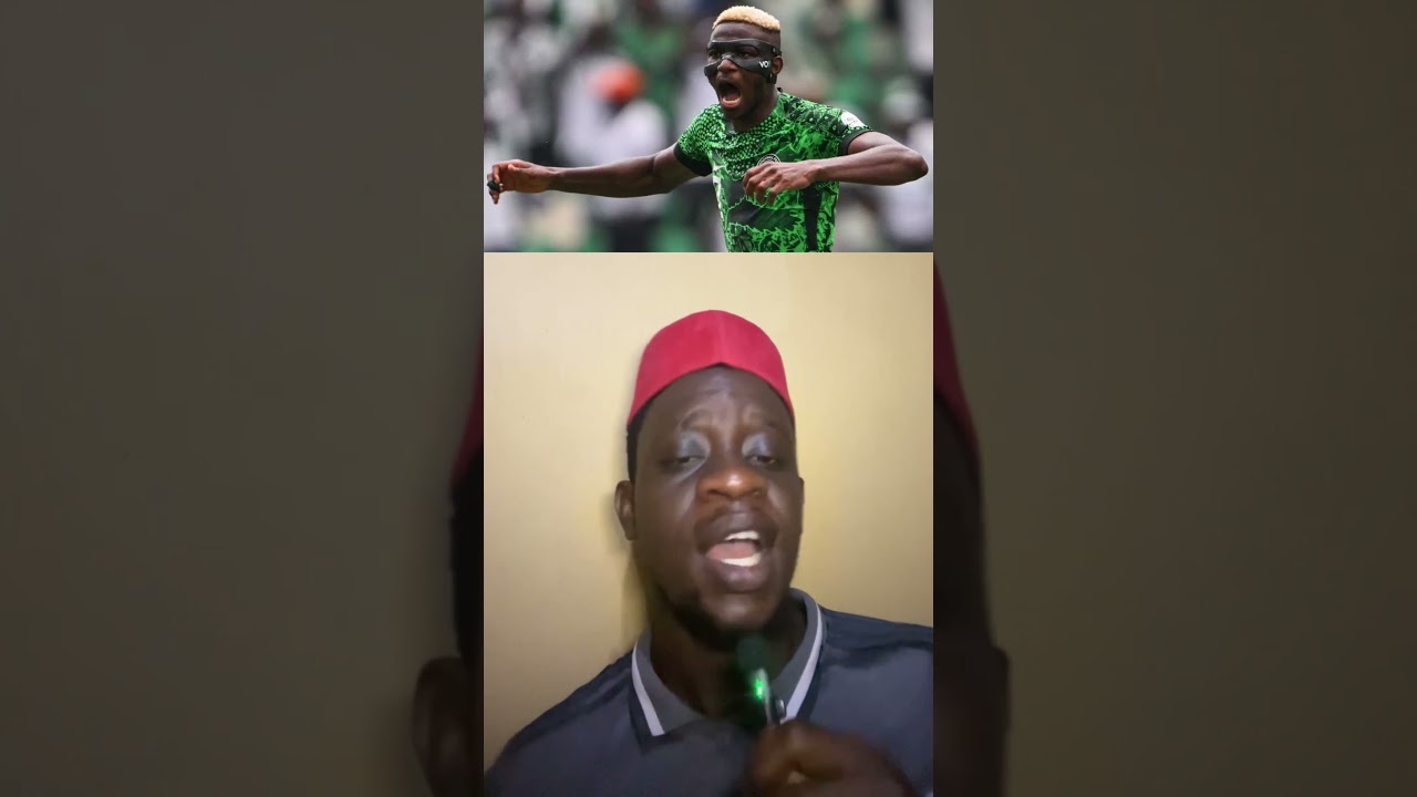 Victor Osimhen your Wrong #Osimhen #afcon #nigeria