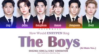 Download lagu How Would ENHYPEN Sing THE BOYS (AI Male Ver.) | Original Song by GIRLS' GENERATION