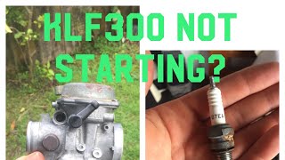 KLF300 wont start, this could be why KLF300 Part 11