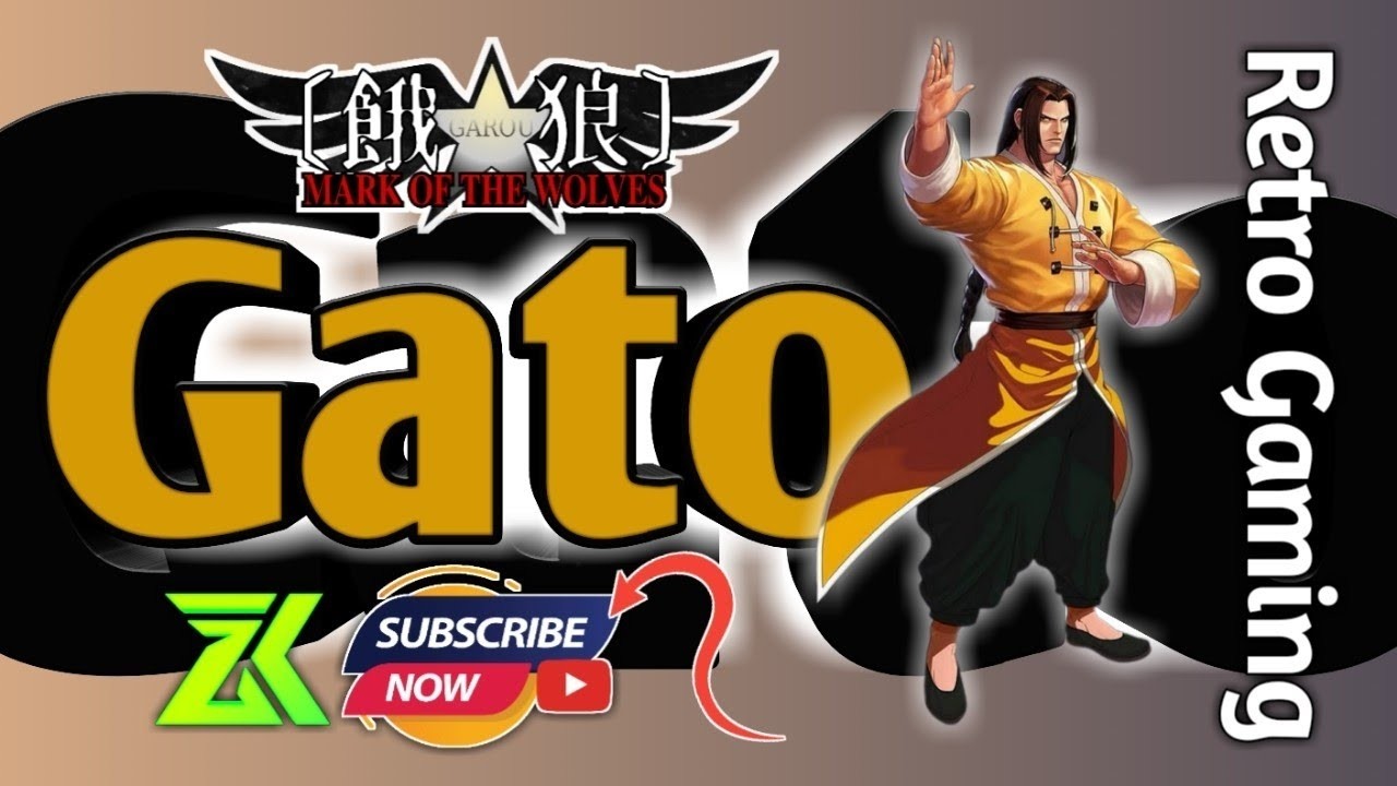 🎮Garou Mark⚡Of The Wolves🕹️Gato💥Game Play🔥Retro Fighting Game