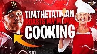 TIMTHETATMAN ROASTS MY MOM'S COOKING!? SHE CONFRONTS HIM! (Fortnite: Battle Royale)