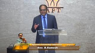 Pastor Ramesh AFT Bangalore - The Spirit of the LORD is upon me6