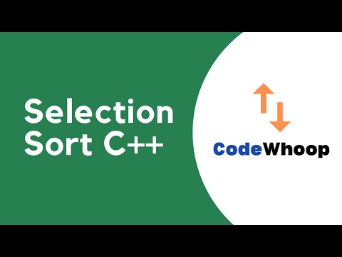 Selection Sort Algorithm using C++