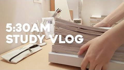 72 Hours Study Vlog | waking up at 5:30am | lots of studying | study timelapse | Joanne study
