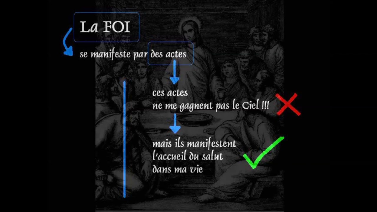 Théologie chrétienne 35 - La Foi et les œuvres : sauvés par la Foi ...