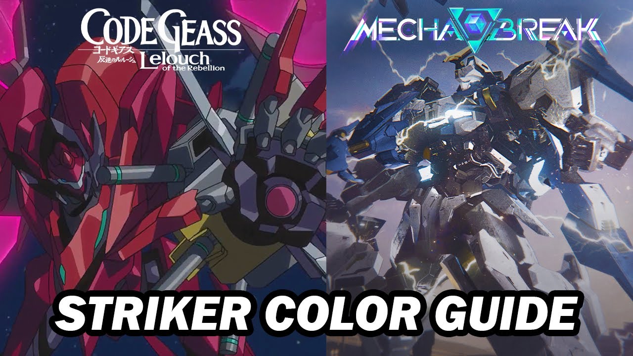 Mecha BREAK Striker Color Guide - Guren MK-2 - Alysnes - Code Geass ...