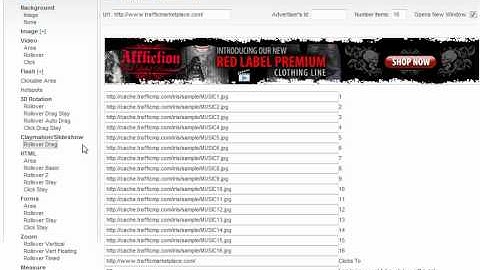 Virtual Iris (Virtualiris) - Claymation Slideshow Rollover Drag